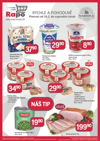 TOP linie - jen ve vybraných prodejnách