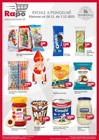 Leták maloobchodní síť