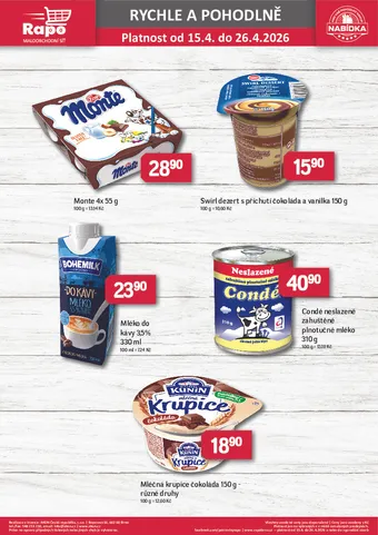 Jen ve vybraných prodejnách