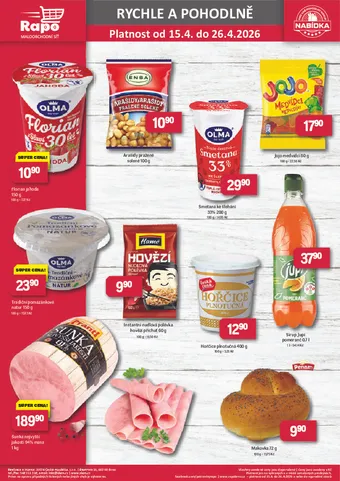 Leták maloobchodní síť